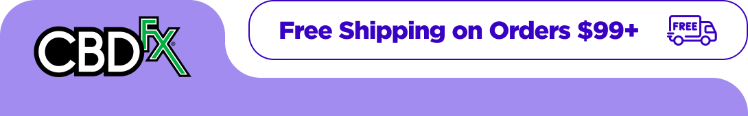 CBDfx - Free Shipping on Orders $99+