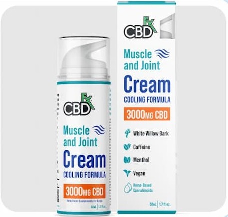 CBD Muscle & Joint Cream Cooling Formula