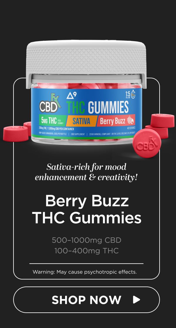 Berry Buzz THC Gummies