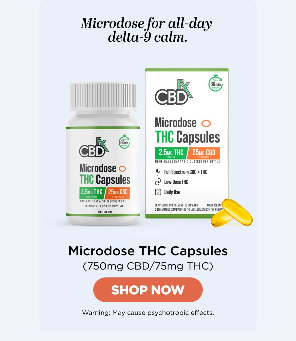 Microdose THC Capsules