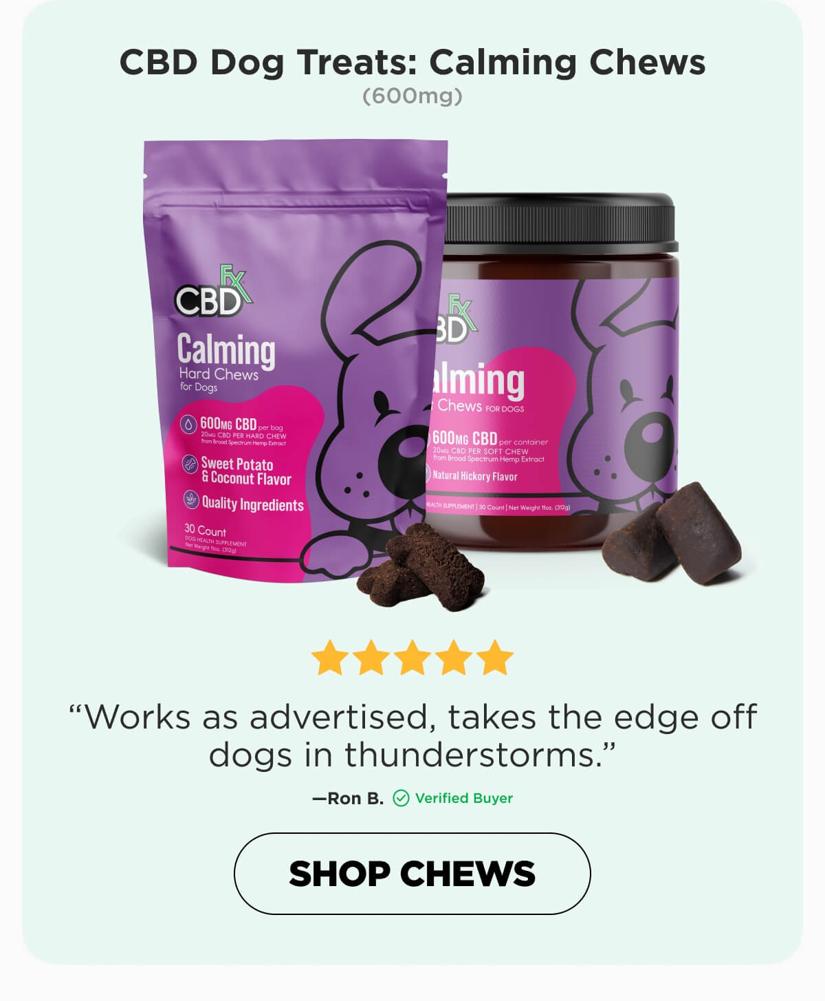 Calming CBD Dog Treats
