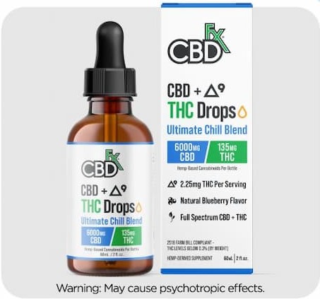 Ultimate Chill THC Drops