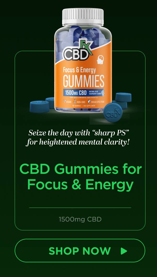 CBD Gummies for Focus & Energy