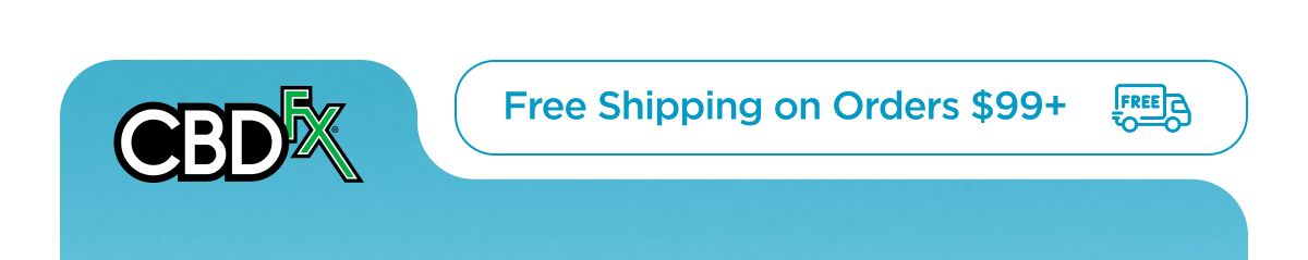 CBDfx - Free Shipping on Orders $99+