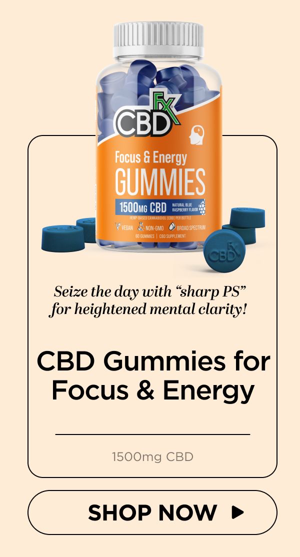 CBD Gummies for Focus & Energy