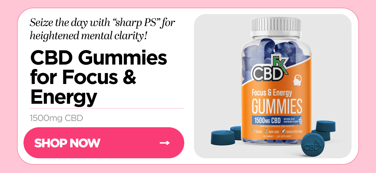 CBD Gummies for Focus & Energy