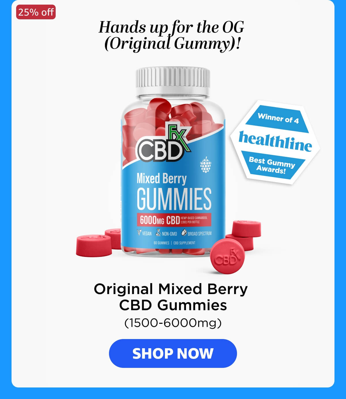 Original Mixed Berry CBD Gummies