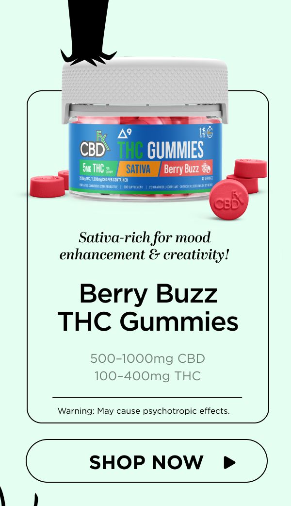 Berry Buzz THC Gummies