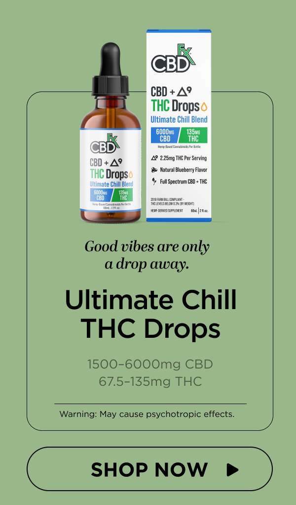 Delta-9 THC Drops: Ultimate Chill Blend