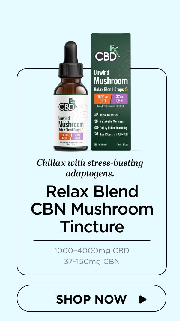 Unwind Mushroom Relax Blend Drops