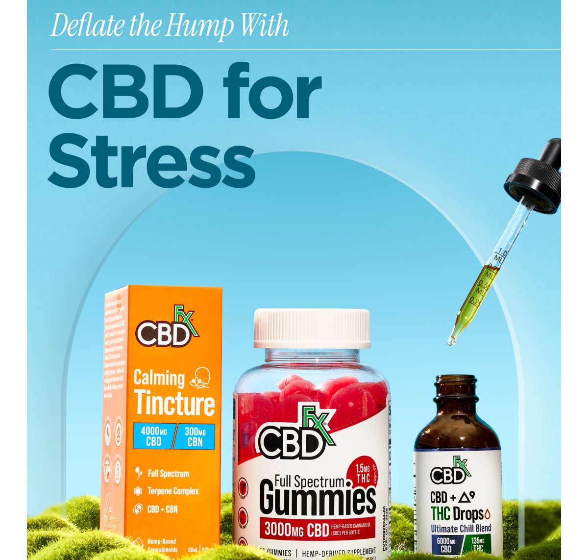 Deflate the Hump With CBD for Stress
