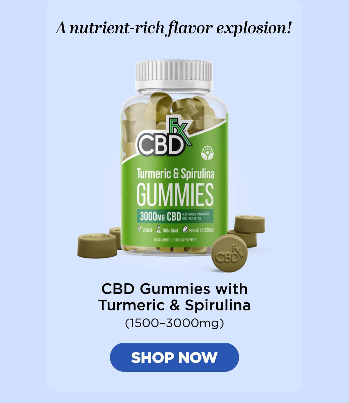 Turmeric & Spirulina Gummies