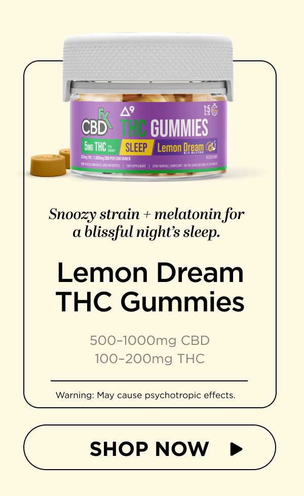 Lemon Dream THC Gummies