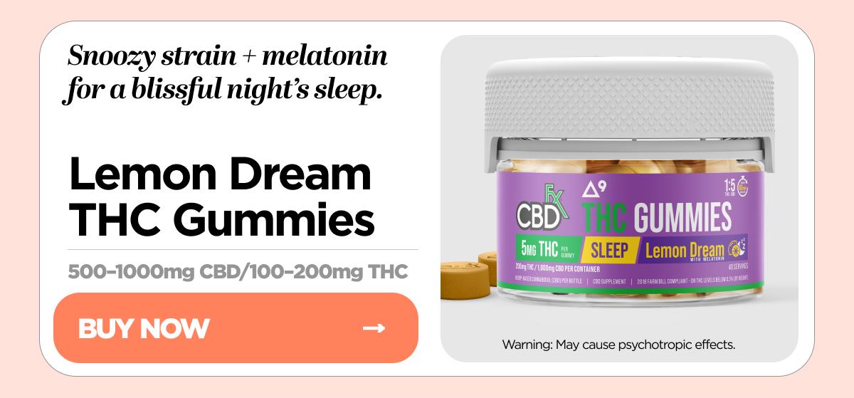 Lemon Dream THC Gummies