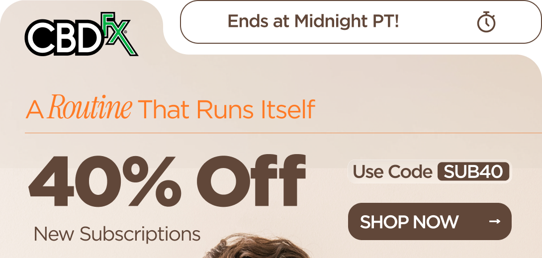 A Routine That Runs Itself 40% OFF  New Subscriptions Use code SUB40