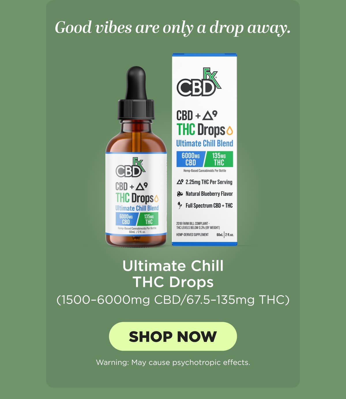Delta-9 THC Drops: Ultimate Chill Blend