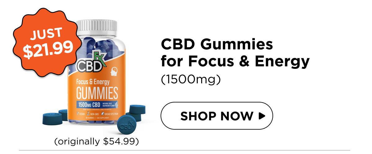 CBD Gummies for Focus & Energy