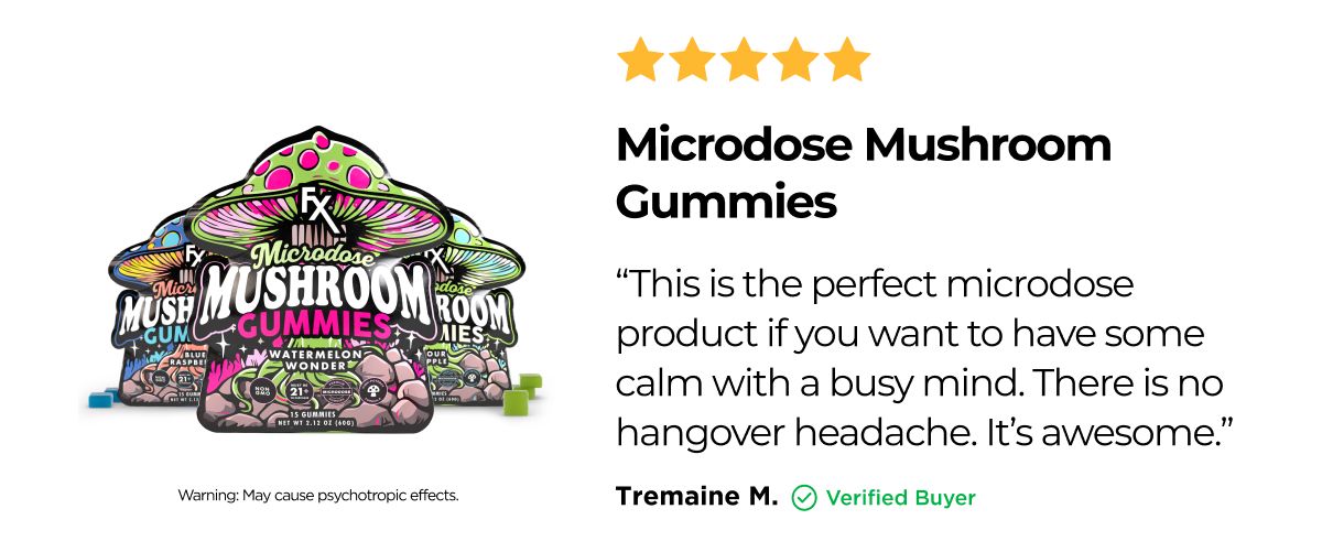 Microdose Mushroom Gummies