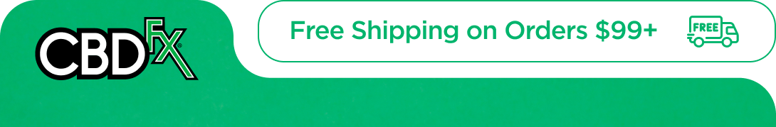 CBDfx - Free Shipping on Orders $99+