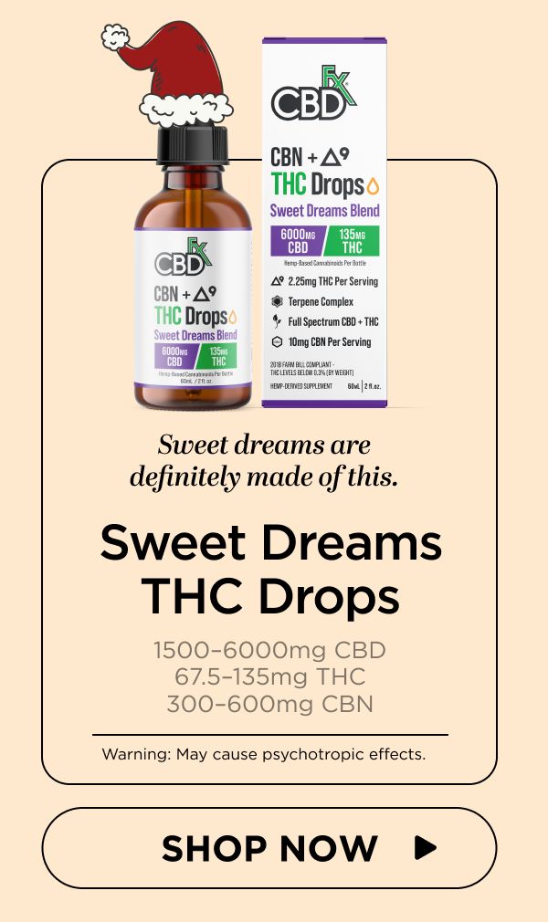 Sweet Dreams Blend THC Drops