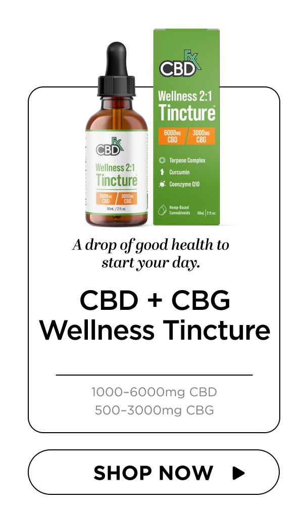 CBD + CBG Wellness Tincture