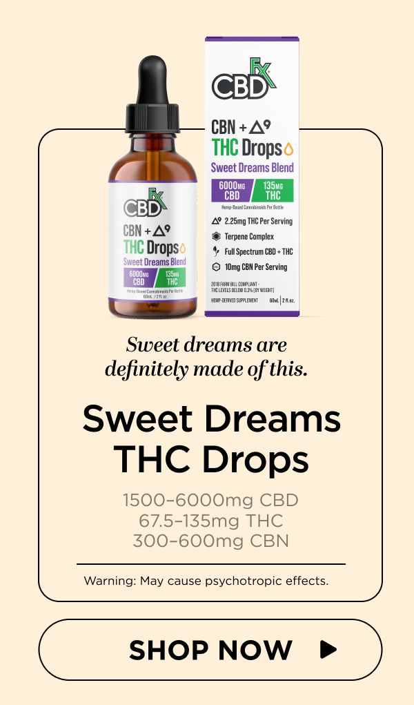 Sweet Dreams Blend THC Drops