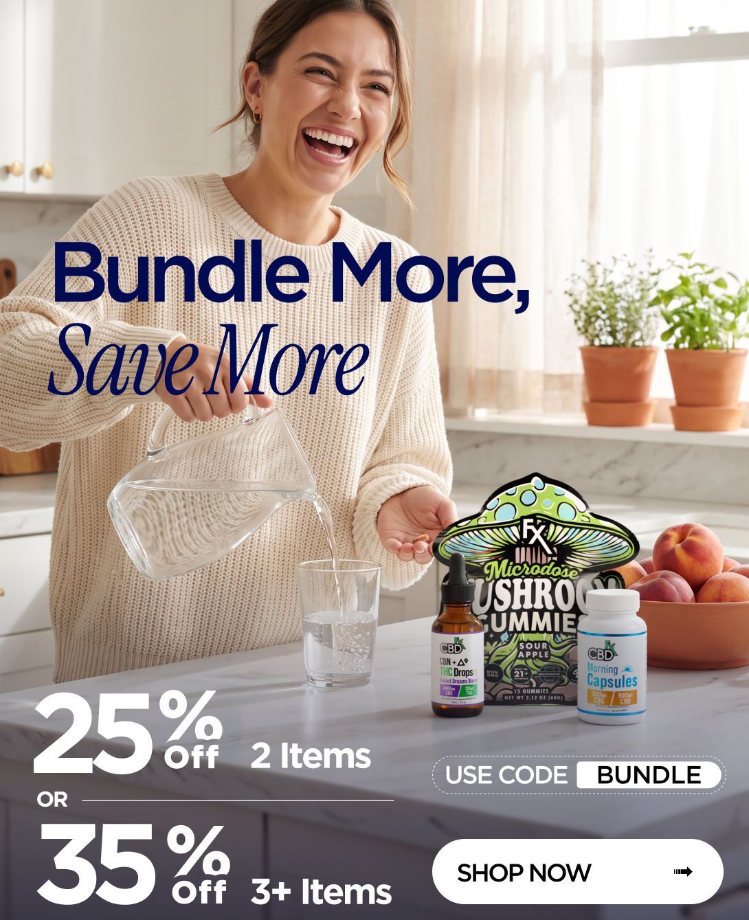 Bundle More, Save More 25% OFF 2 Items or 35% OFF 3+ Items Use code BUNDLE