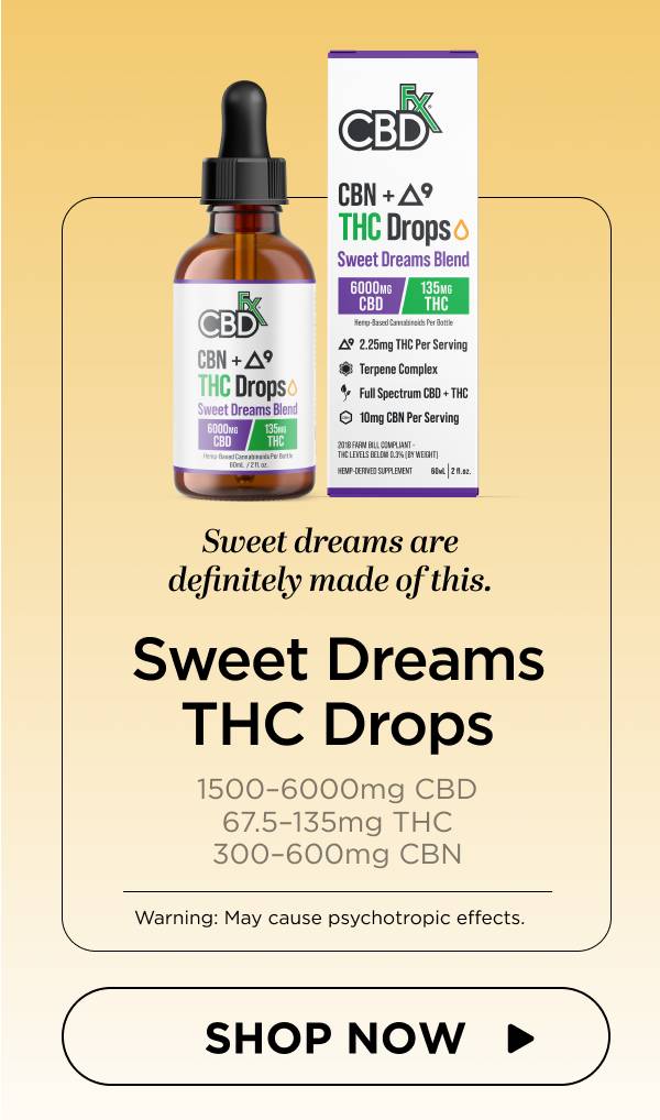 Sweet Dreams Blend THC Drops
