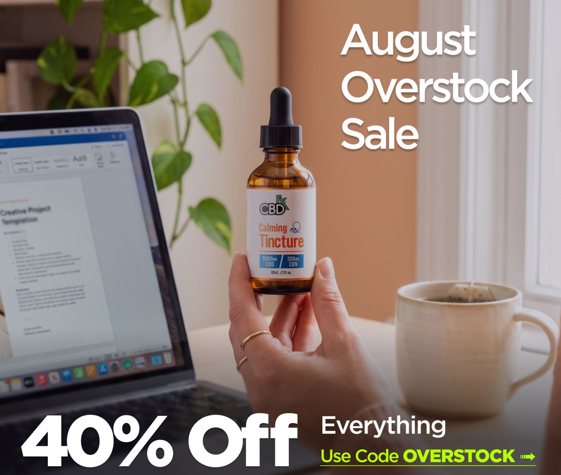 August Overstock Sale 40% OFF Everything Use code OVERSTOCK