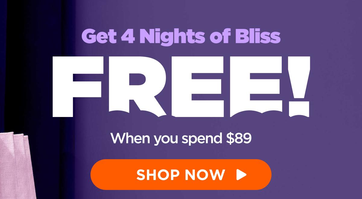 Get 8 CBD Sleep Gummies  FREE! When you spend $89