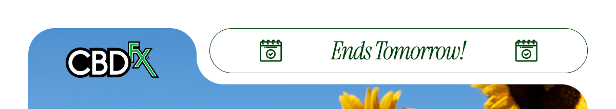 CBDfx - Ends Tomorrow!