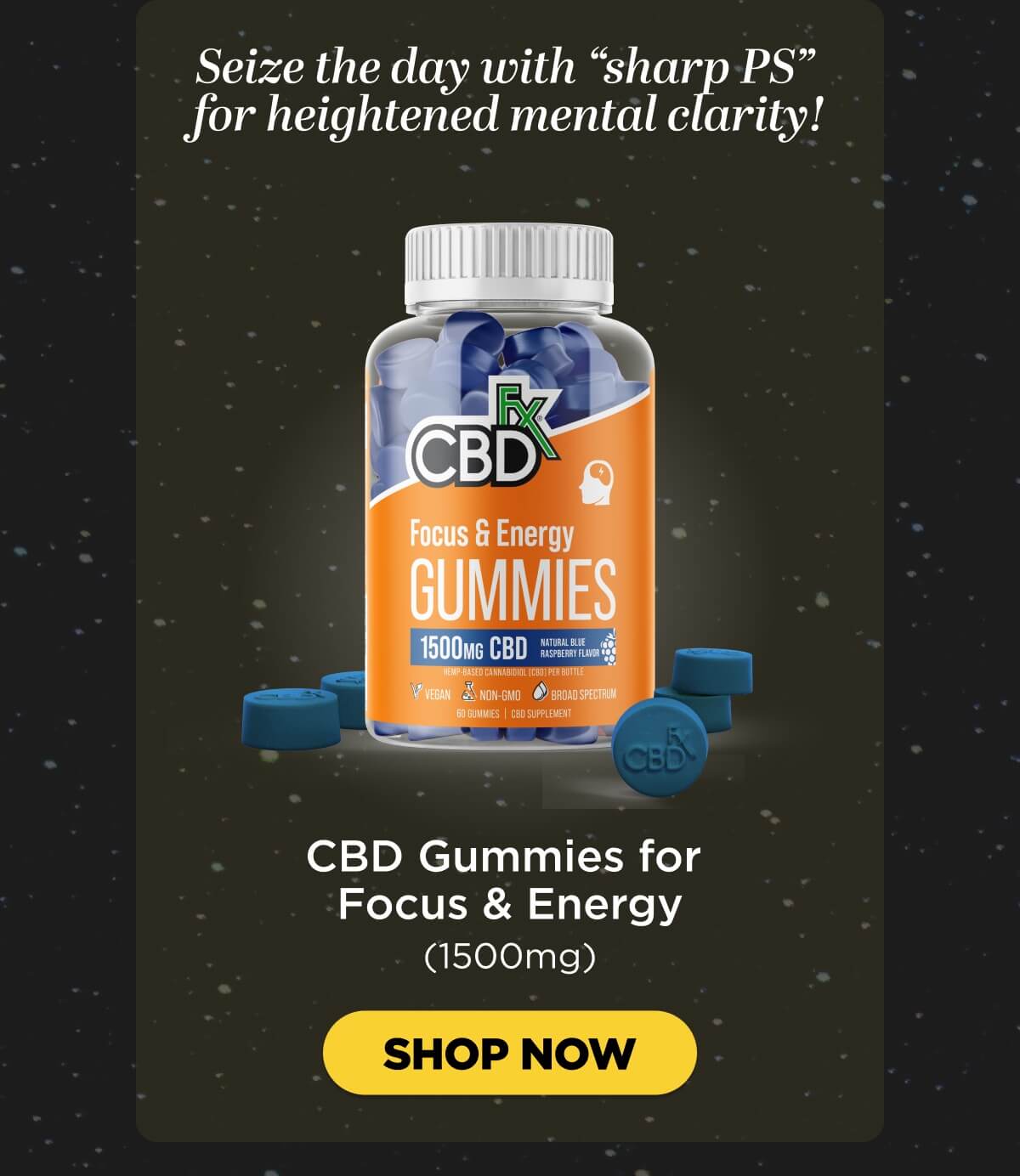 CBD Gummies for Focus & Energy