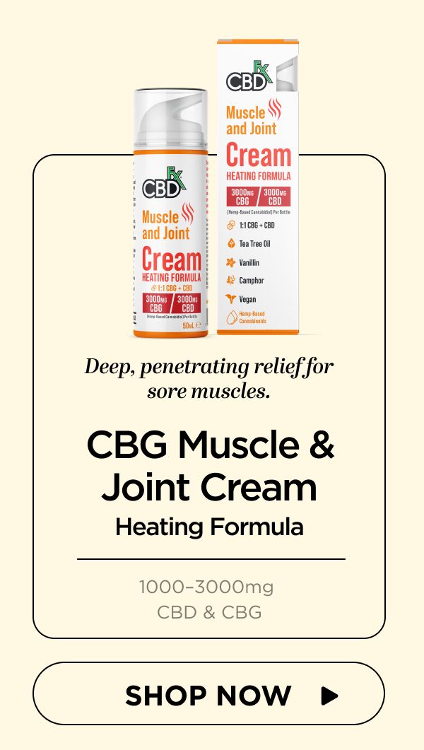 Muscle & Joint Cream: Heating Formula