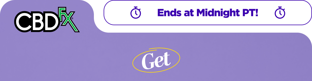 CBDfx -  Ends at Midnight PT! Get $20 Off When you spend $99 or Get $80 Off When you spend $199 Use code STACKEM