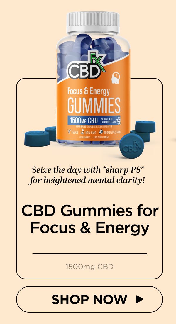 CBD Gummies for Focus & Energy