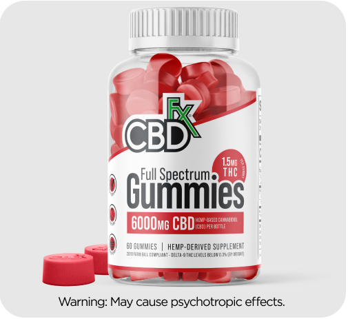 Full Spectrum Mixed Berry CBD Gummies