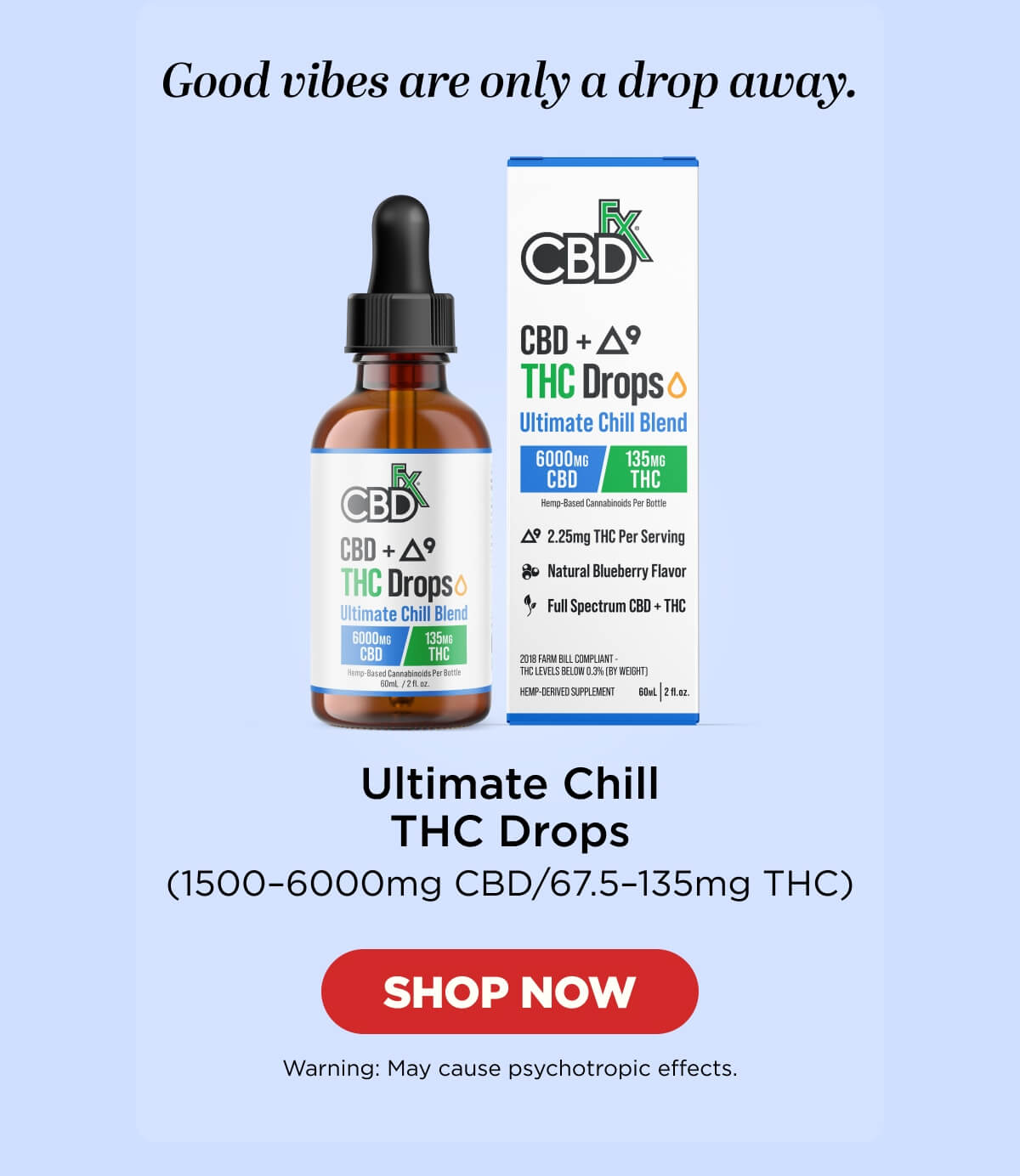Delta-9 THC Drops: Ultimate Chill Blend