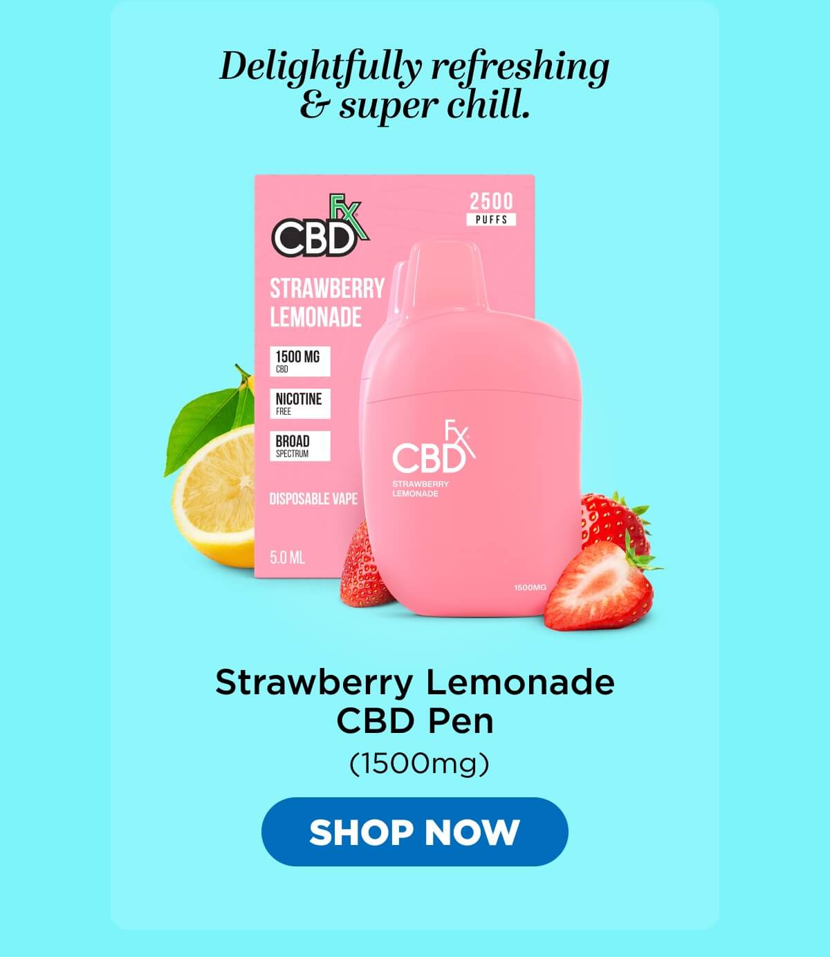 Strawberry Lemonade CBD Vape Pen
