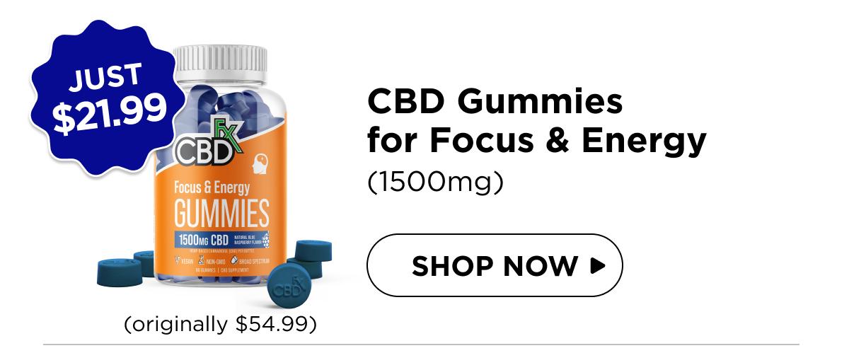 CBD Gummies for Focus & Energy