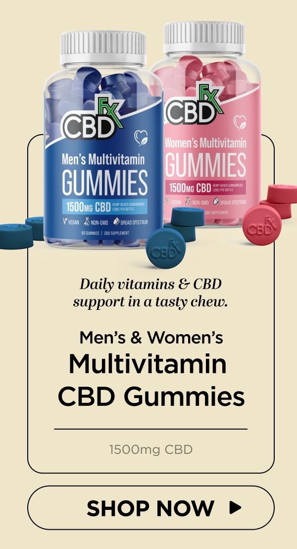Men's & Women's Multivitamin CBD Gummies