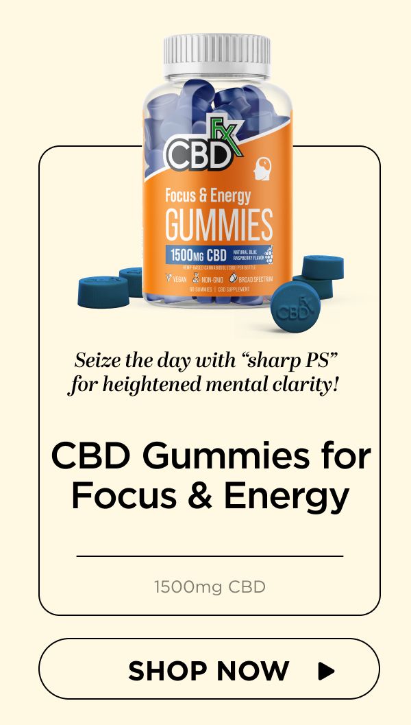 CBD Gummies for Focus & Energy