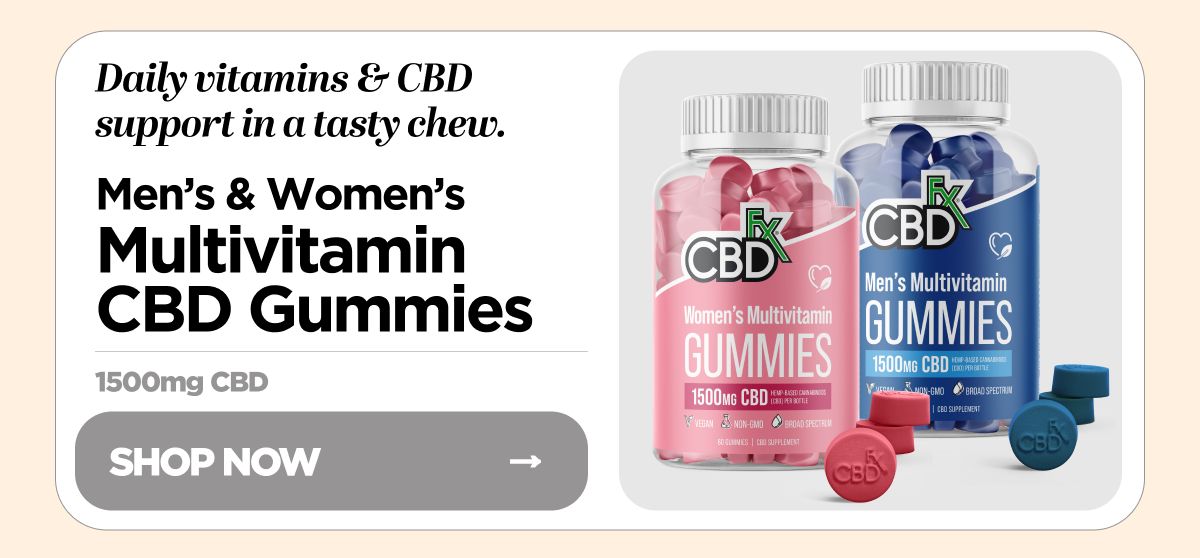 Men’s & Women’s Multivitamin CBD Gummies