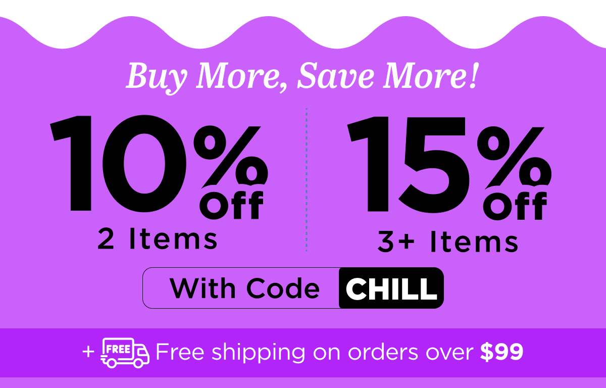 Get a 1000mg CBD Sleep Tincture  FREE!  With your $99+ purchase (a $69.99 value!)