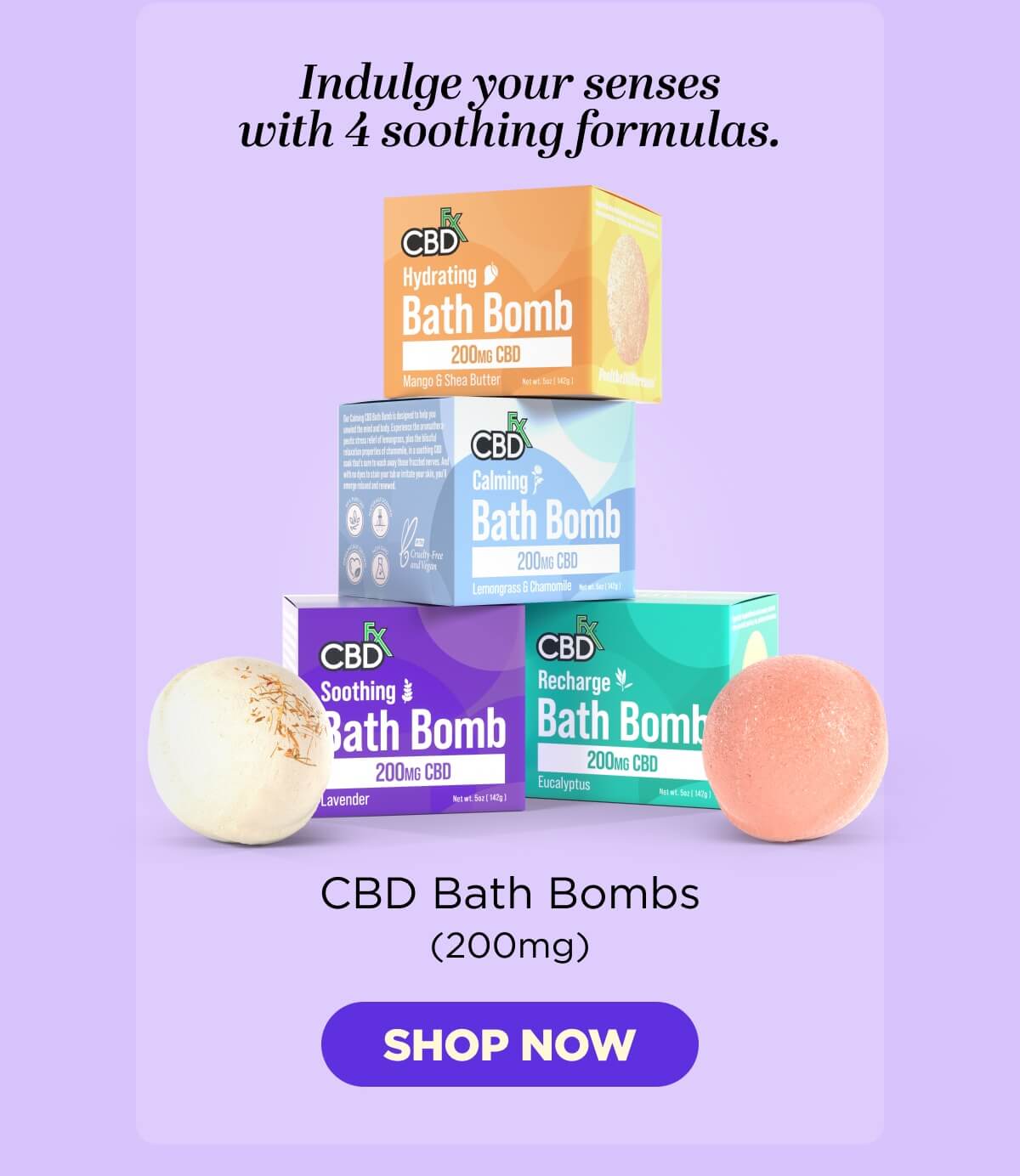 CBD Bath Bombs