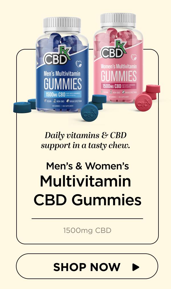 Men’s & Women’s Multivitamin CBD Gummies