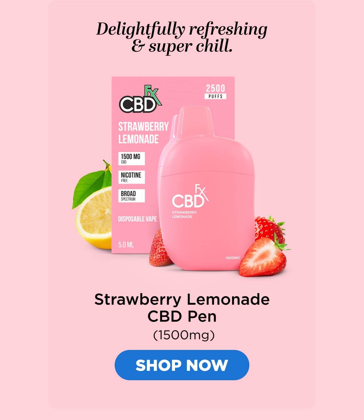 Strawberry Lemonade CBD Vape Pen