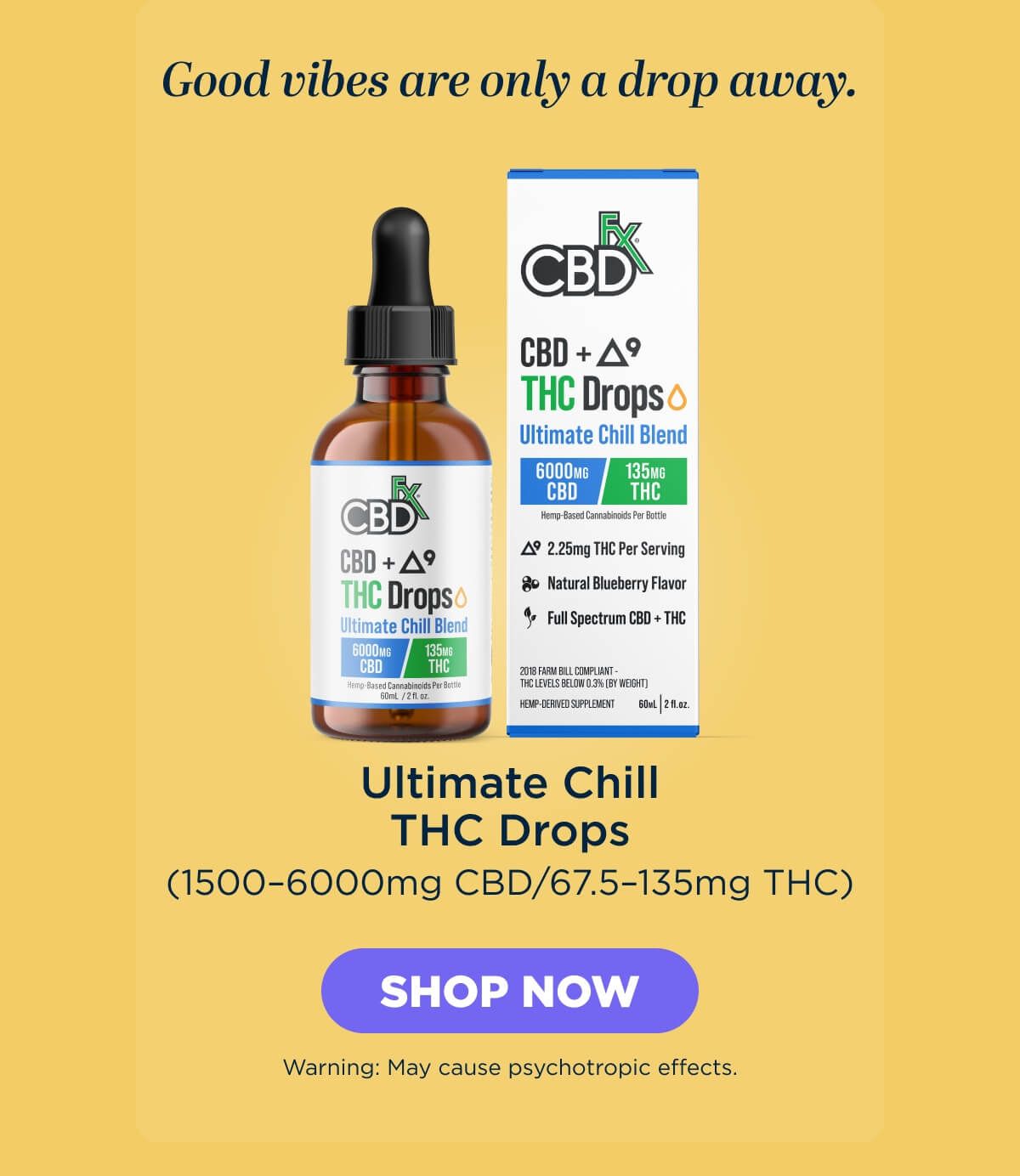 Delta-9 THC Drops: Ultimate Chill Blend