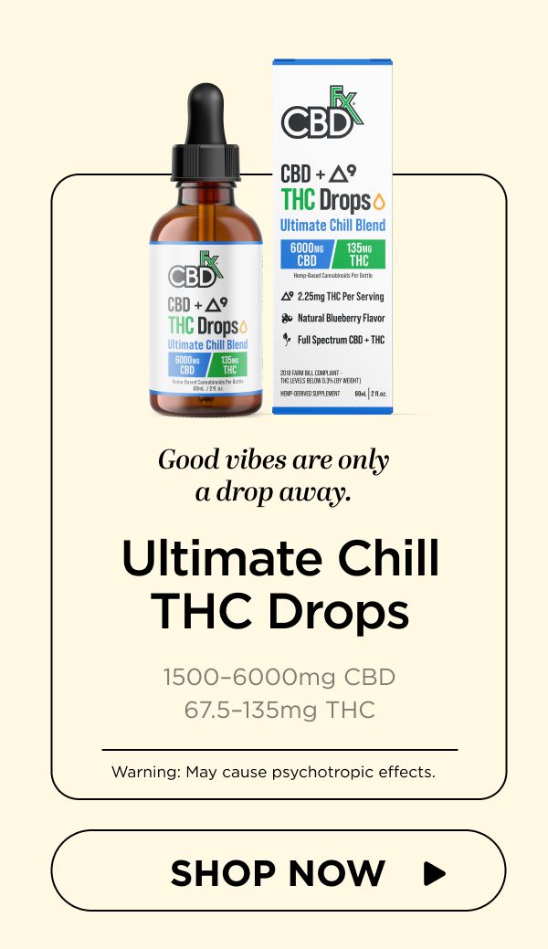 Delta-9 THC Drops: Ultimate Chill Blend