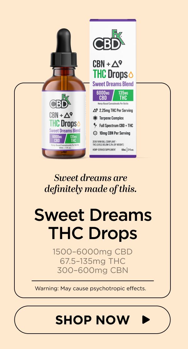 Sweet Dreams Blend THC Drops