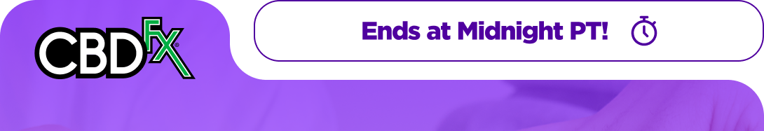 CBDfx -  Ends at Midnight PT!  Get Lemon Dream THC Gummies FREE!  When you spend $125